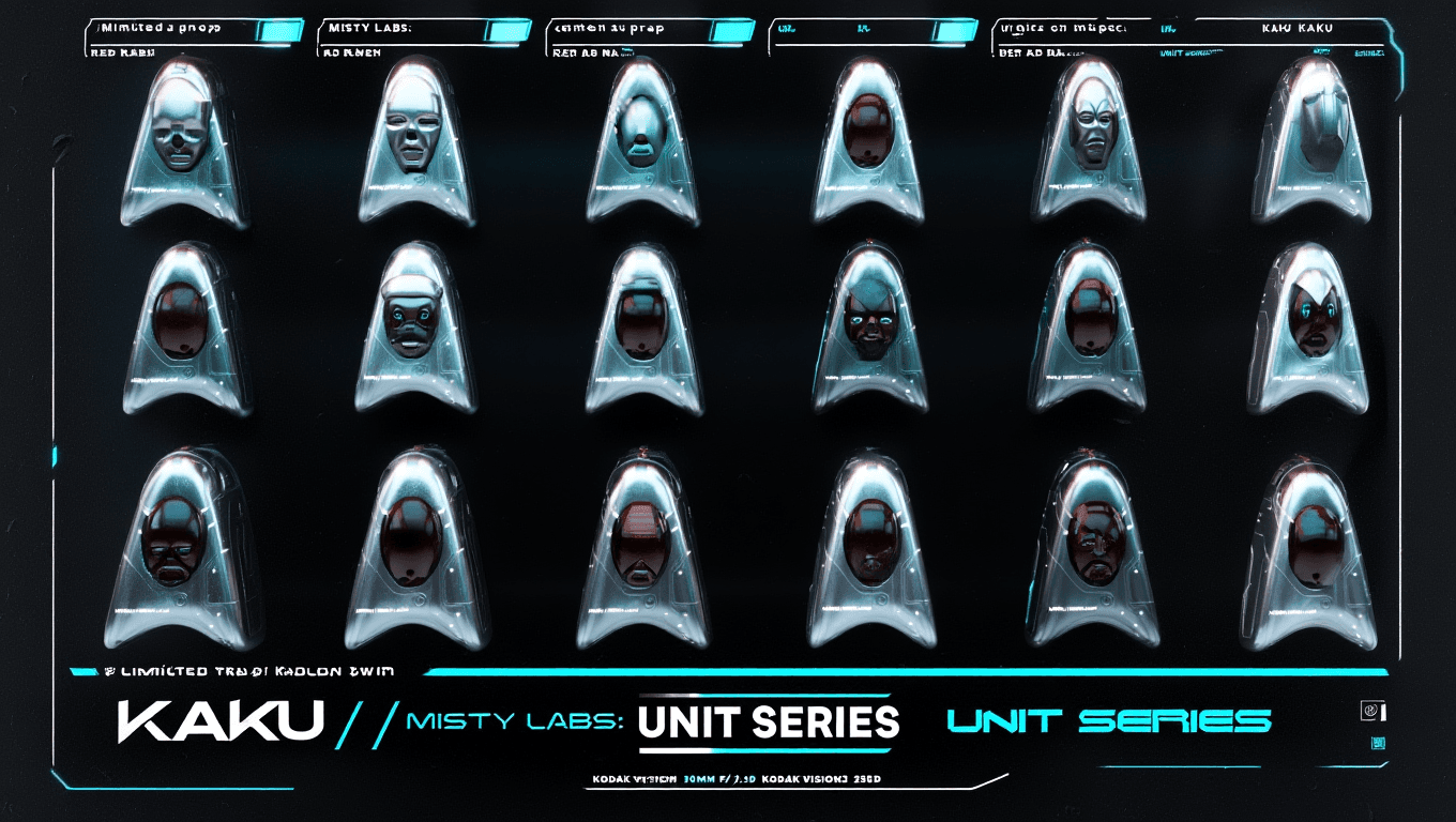 Kaku unit series concept grid.