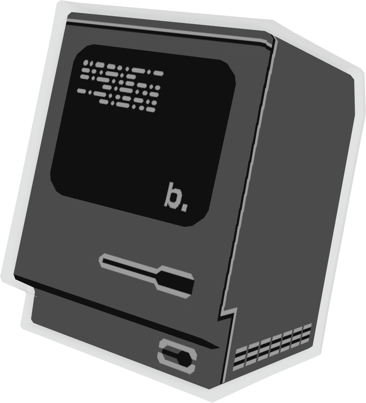 Empire Code Foundation computer mascot asset from the live site.